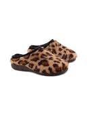 Pantofola animalier da donna