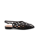 Ballerina slingback con borchie donna