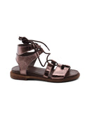 Sandalo alla schiava in pelle da donna