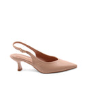 Décolleté slingback a punta da donna