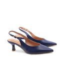 Décolleté slingback a punta da donna