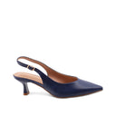 Décolleté slingback a punta da donna
