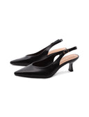 Décolleté slingback a punta da donna
