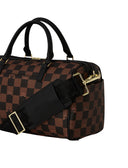Peeking Character Check Mini Duffel