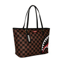Peeking Character Check Tote borsa