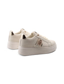 Sneaker platform con gioiello da donna