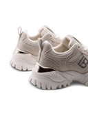 Sneaker con strass da donna