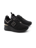 Sneaker gioiello con zeppa da donna