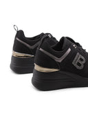 Sneaker gioiello con zeppa da donna