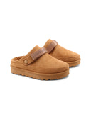 Slipper donna con fodera in pelo