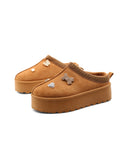 Mules platform con gioielli da donna