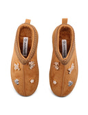 Mules platform con gioielli da donna