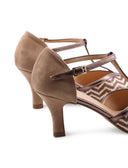 Décolleté t-bar open toe da donna