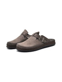 Ciabatta in vera pelle da uomo