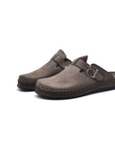 Ciabatta in vera pelle da uomo