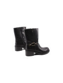 Stivaletto biker con morsetto da donna