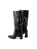 Stivale nero da donna