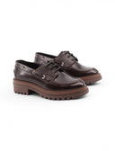 Scarpa da barca con suola platform