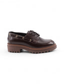 Scarpa da barca con suola platform
