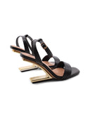 Sandalo ankle strap da donna