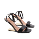 Sandalo ankle strap da donna