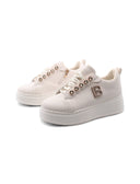 Sneaker gioiello con suola platform