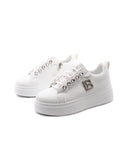 Sneaker gioiello con suola platform