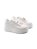 Sneaker platform gioiello da donna