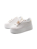 Sneaker platform gioiello da donna