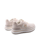 Sneaker platform con strass da donna