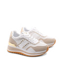 Sneaker platform gioiello da donna