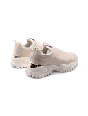 Sneaker chunky gioiello slip on donna