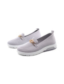 Mocassino con suola sportiva da donna