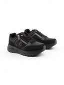 Sneaker con lacci e zip da donna
