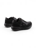 Sneaker con lacci e zip da donna