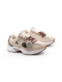Sneaker con pon-pon e frange da donna