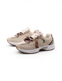 Sneaker con pon-pon e frange da donna