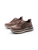 Sneaker marrone da donna