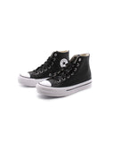 Ctas Eva Lift Hi sneaker in pelle bimba