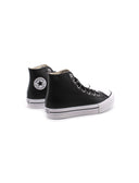 Ctas Eva Lift Hi sneaker in pelle bimba