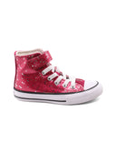 All Star glitter sneaker alta da bimba