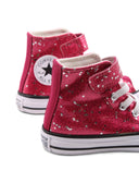 All Star glitter sneaker alta da bimba