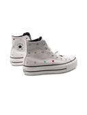 All Star Lift HI Flowers sneaker donna