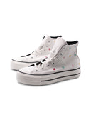 All Star Lift HI Flowers sneaker donna