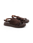 Sandalo in pelle da donna