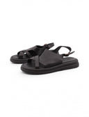 Sandalo in pelle da donna