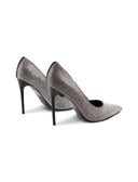 Décolleté strass con tacco a spillo