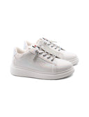 Sneaker cangiante con dettaglio macramè