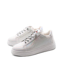 Sneaker cangiante con dettaglio macramè