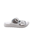 Ciabatta mare con fibbie da donna